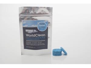 WorldClean windshield washer tablets is a high performance windshield washer fluid! Tablet concentrate is a power cleaner that removes bugs, bird droppings, tree sap and road grime with no streaks! WorldClean windshield washer tablets is a high performance windshield washer fluid! Tablet concentrate is a power cleaner that removes bugs, bird droppings, tree sap and road grime with no streaks!