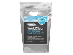 WorldClean biodegradable windshield washer 50x tablets (50gal) WorldClean biodegradable windshield washer 50x tablets (50gal)