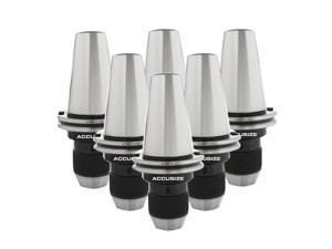 Accusize - 0-1/2" CAT50 CNC Integral Keyless Drill Chuck, Acc 0.002", #0222-0894x6 Accusize - 0-1/2" CAT50 CNC Integral Keyless Drill Chuck, Acc 0.002", #0222-0894x6