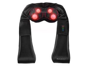 Shiatsu Back Massager | Shiatsu Neck Massager | Neck & Back Dual-Motion Massager with Heat (Black) Shiatsu Back Massager | Shiatsu Neck Massager | Neck & Back Dual-Motion Massager with Heat (Black)