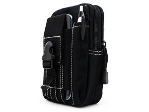 Cesapay® Tactical Pouch - Compact Molle EDC Utility Gadget Gear Tools Organizer, Multipurpose Smartphone Pocket Premium1000D Nylon Pouch Belted Waist Bag (BLACK) Cesapay® Tactical Pouch - Compact Molle EDC Utility Gadget Gear Tools Organizer, Multipurpose Smartphone Pocket Premium1000D Nylon Pouch Belted Waist Bag (BLACK)