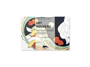Pepin Postcard Coloring Book, Art Nouveau Pepin Postcard Coloring Book, Art Nouveau