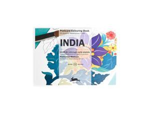 Pepin Postcard Coloring Book, India Pepin Postcard Coloring Book, India