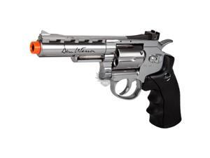 DAN WESSON 4 SILVER AIRSOFT REVOLVER DAN WESSON 4 SILVER AIRSOFT REVOLVER