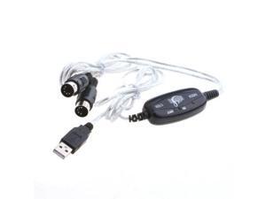THZY 2M USB MIDI Cable Converter PC to Music Keyboard Adapter Supports Windows XP, Vista and Mac OS X operating systems THZY 2M USB MIDI Cable Converter PC to Music Keyboard Adapter Supports Windows XP, Vista and Mac OS X operating systems