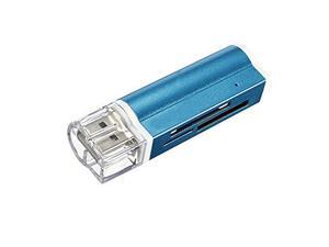USB 2.0 Micro SD SDHC MMC External Memory Card Reader celeste USB 2.0 Micro SD SDHC MMC External Memory Card Reader celeste