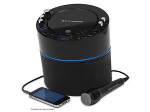 Electrohome Karaoke Machine Speaker System CD+G Player with 2 Microphone Connections, & AUX input for Smartphones Electrohome Karaoke Machine Speaker System CD+G Player with 2 Microphone Connections, & AUX input for Smartphones
