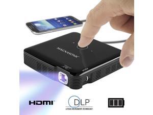 Magnasonic Mini Portable Pico Video Projector, HDMI, Battery, Speakers, 100 Lumens, Movies, Presentations, Smartphones Magnasonic Mini Portable Pico Video Projector, HDMI, Battery, Speakers, 100 Lumens, Movies, Presentations, Smartphones