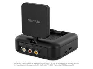 Additional Receiver Only for the Nyrius 5.8 GHz Wireless Audio/Video System (Sold Separately) -Transmitter not included Additional Receiver Only for the Nyrius 5.8 GHz Wireless Audio/Video System (Sold Separately) -Transmitter not included