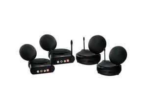 Nyrius NY-GS3200 5.8GHz 6 Ch Wireless Audio/Video Sender Transmitter & Receiver - Pack of 2 Systems Nyrius NY-GS3200 5.8GHz 6 Ch Wireless Audio/Video Sender Transmitter & Receiver - Pack of 2 Systems