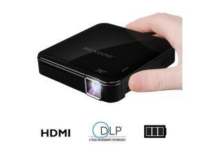 Magnasonic Mini Portable Pico Video Projector, HDMI, Battery, Speakers, 50 Lumens, Movies, Presentations, Smartphones Magnasonic Mini Portable Pico Video Projector, HDMI, Battery, Speakers, 50 Lumens, Movies, Presentations, Smartphones