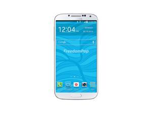 100% Free Mobile Phone Service w/ Samsung Galaxy S4 I9505, White - FreedomPop 100% Free Mobile Phone Service w/ Samsung Galaxy S4 I9505, White - FreedomPop