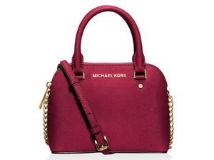 MICHAEL Michael Kors Cindy Xs Crossbody Saffiano Leather 18K, Color Cherry MICHAEL Michael Kors Cindy Xs Crossbody Saffiano Leather 18K, Color Cherry