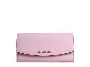MICHAEL Michael Kors Ava Large Trifold Wallet Saffiano Leather 18K, Color Blossom MICHAEL Michael Kors Ava Large Trifold Wallet Saffiano Leather 18K, Color Blossom