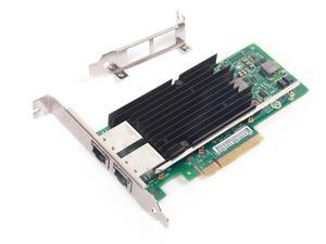 10gbe Dual Rj-45 Port Pcie X8 Nic Compatible Intel X540-t2 10 Gigabit 10gbe Dual Rj-45 Port Pcie X8 Nic Compatible Intel X540-t2 10 Gigabit