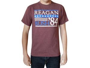 Reagan Bush 1984 Mens Maroon Heather T-shirt L Reagan Bush 1984 Mens Maroon Heather T-shirt L