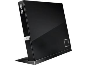 ASUS SBC-06D2X-U 6X USB Blu-ray Combo Slim External Drive (Black), Retail ASUS SBC-06D2X-U 6X USB Blu-ray Combo Slim External Drive (Black), Retail