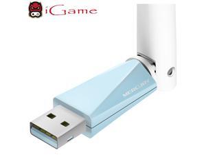 iGame Mercury MW150UH High Gain Wireless USB 2.0 Wi-Fi Adapter, 150Mbps 2.4GHz, Plug & Play in Window 7/8/8.1/XP (32/64bit) iGame Mercury MW150UH High Gain Wireless USB 2.0 Wi-Fi Adapter, 150Mbps 2.4GHz, Plug & Play in Window 7/8/8.1/XP (32/64bit)