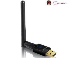 iGame EDUP EP-DB1608 Dual Band Wireless Adapter AC600 2.4GHz/5.8GHz USB Wi-Fi Dongle 2dBi High Gain Antenna 600Mbps iGame EDUP EP-DB1608 Dual Band Wireless Adapter AC600 2.4GHz/5.8GHz USB Wi-Fi Dongle 2dBi High Gain Antenna 600Mbps
