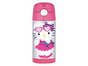 Thermos FUNtainer 12oz/355mL Stainless Steel Vacuum Insulated Straw Bottle (Hello Kitty) F4013HK Thermos FUNtainer 12oz/355mL Stainless Steel Vacuum Insulated Straw Bottle (Hello Kitty) F4013HK