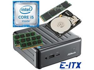 ASRock BeeBox-S Series 6th Gen Skylake Core i5 System , 16GB Dual Channel DDR4 Memory , 480GB M.2, 2TB HDD , WiFi , Bluetooth, Pre-Assembled and Tested by E-ITX ASRock BeeBox-S Series 6th Gen Skylake Core i5 System , 16GB Dual Channel DDR4 Memory , 480GB M.2, 2TB HDD , WiFi , Bluetooth, Pre-Assembled and Tested by E-ITX