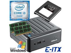 ASRock BeeBox-S Series 6th Gen Skylake Core i3 System , 8GB Dual Channel DDR4 Memory , 960GB SATA SSD , WiFi , Bluetooth, Window 10 Pro Installed & Configured by E-ITX ASRock BeeBox-S Series 6th Gen Skylake Core i3 System , 8GB Dual Channel DDR4 Memory , 960GB SATA SSD , WiFi , Bluetooth, Window 10 Pro Installed & Configured by E-ITX