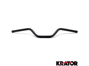 Krator® Motorcycle Handlebar 7/8" Black Bars Euro Style For Vespa GTS GTV 250 300 Krator® Motorcycle Handlebar 7/8" Black Bars Euro Style For Vespa GTS GTV 250 300