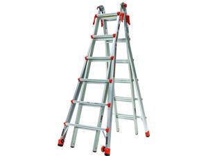 Little Giant Velocity Multi-Use Ladder Model 26, Type 1A 300-lb Duty Rating, 15426-001 Little Giant Velocity Multi-Use Ladder Model 26, Type 1A 300-lb Duty Rating, 15426-001