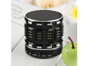 S28 Portable Mini Metal Bluetooth Speakers with Fm Radio Hands-free Calls Support TF Card - Black S28 Portable Mini Metal Bluetooth Speakers with Fm Radio Hands-free Calls Support TF Card - Black