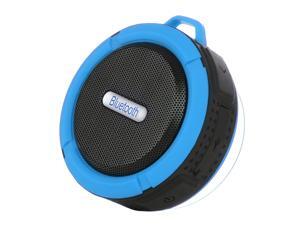 Portable Waterproof Bluetooth 3.0 Speaker Outdoor Wireless Stereo Speaker with Microphone/Sucker/Snap hook-Blue + Black Portable Waterproof Bluetooth 3.0 Speaker Outdoor Wireless Stereo Speaker with Microphone/Sucker/Snap hook-Blue + Black
