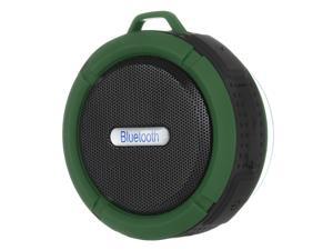 Portable Waterproof Bluetooth 3.0 Speaker Outdoor Wireless Stereo Speaker with Microphone/Sucker/Snap hook-Army Green +Black Portable Waterproof Bluetooth 3.0 Speaker Outdoor Wireless Stereo Speaker with Microphone/Sucker/Snap hook-Army Green +Black