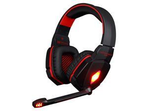 KOTION EACH G4000 Stereo Noise Cancelling Gaming Headset w/ Mic HiFi Driver LED Light for PC - Red + Black KOTION EACH G4000 Stereo Noise Cancelling Gaming Headset w/ Mic HiFi Driver LED Light for PC - Red + Black