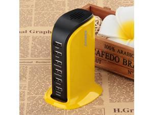 40W 6-Port Family-Sized Desktop USB Charger for iPhone, iPad Air 2, Samsung Galaxy, Nexus, HTC, Nokia and More (Yellow) 40W 6-Port Family-Sized Desktop USB Charger for iPhone, iPad Air 2, Samsung Galaxy, Nexus, HTC, Nokia and More (Yellow)