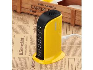40W 6-Port Family-Sized Desktop USB Charger for iPhone, iPad Air 2, Samsung Galaxy, Nexus, HTC, Nokia and More (Yellow) 40W 6-Port Family-Sized Desktop USB Charger for iPhone, iPad Air 2, Samsung Galaxy, Nexus, HTC, Nokia and More (Yellow)