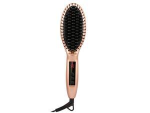 Bestidy Hair Brush Straightening Hair Straightener Electric Heating Ceramic Comb Hair Care, 30-min Auto Shut Off Protection Features, LCD Display & Push Button Temperature Change(450/230) Bestidy Hair Brush Straightening Hair Straightener Electric Heating Ceramic Comb Hair Care, 30-min Auto Shut Off Protection Features, LCD Display & Push Button Temperature Change(450/230)