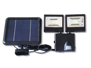 1000 Lumens Solar Powered Dual Heads Outdoor Motion Sensor Security Flood Light 1000 Lumens Solar Powered Dual Heads Outdoor Motion Sensor Security Flood Light
