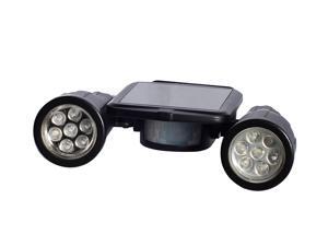 Solar Powered Security Two Super Bright Spot Lights with Motion Detector Solar Powered Security Two Super Bright Spot Lights with Motion Detector