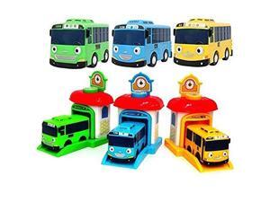 The Little Bus Tayo Shooting Car Bus and Staion Set Rogi Tayo Rani The Little Bus Tayo Shooting Car Bus and Staion Set Rogi Tayo Rani