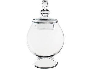 CYS Glass Apothecary Candy Buffet Jar, H-13" CYS Glass Apothecary Candy Buffet Jar, H-13"