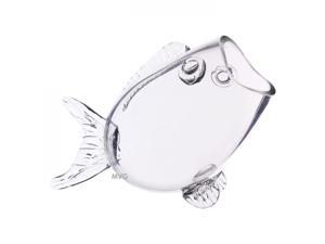 CYS Clear Thick Glass Fish Shaped Bowl, 7.5" CYS Clear Thick Glass Fish Shaped Bowl, 7.5"