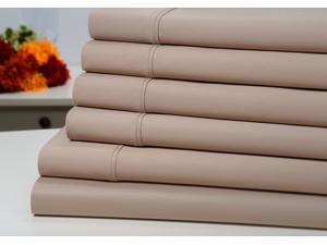 Bibb Home 1000 Thread Count Cotton Rich 6 Piece Solid Sheet Set with Deep Pocket - 6 Colors Bibb Home 1000 Thread Count Cotton Rich 6 Piece Solid Sheet Set with Deep Pocket - 6 Colors