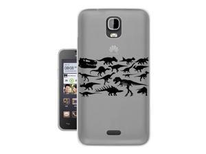 Huawei Ascend Y3 /Y360 336 Gel Silicone Case All Edges Protection Cover c0332 - cool fun dinosaur skeleton bones fossils t-rex spinosaurus triceratops stegosaurus Huawei Ascend Y3 /Y360 336 Gel Silicone Case All Edges Protection Cover c0332 - cool fun dinosaur skeleton bones fossils t-rex spinosaurus triceratops stegosaurus