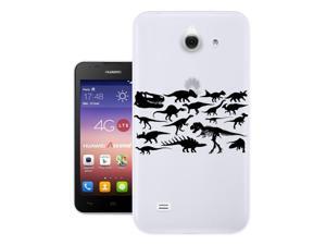 Huawei Ascend Y550 Gel Silicone Case All Edges Protection Cover c0332 - cool fun dinosaur skeleton bones fossils t-rex spinosaurus triceratops stegosaurus Huawei Ascend Y550 Gel Silicone Case All Edges Protection Cover c0332 - cool fun dinosaur skeleton bones fossils t-rex spinosaurus triceratops stegosaurus