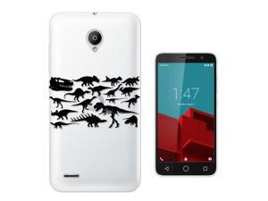 Vodafone Smart Prime 6 Gel Silicone Case All Edges Protection Cover C0332 - Cool Fun Dinosaur Skeleton Bones Fossils T-Rex Spinosaurus Triceratops Stegosaurus Vodafone Smart Prime 6 Gel Silicone Case All Edges Protection Cover C0332 - Cool Fun Dinosaur Skeleton Bones Fossils T-Rex Spinosaurus Triceratops Stegosaurus