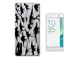 Sony Xperia XA Dual Gel Silicone Case All Edges Protection Cover C0371 - Cool Fun Dinosaur Skeleton Bones Fossils T-Rex Spinosaurus Sony Xperia XA Dual Gel Silicone Case All Edges Protection Cover C0371 - Cool Fun Dinosaur Skeleton Bones Fossils T-Rex Spinosaurus