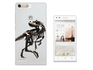 Huawei Ascend P7 Mini Gel Silicone Case All Edges Protection Cover C0748 - Scary T-Rex Tyrannosaurus Bones Fossil Huawei Ascend P7 Mini Gel Silicone Case All Edges Protection Cover C0748 - Scary T-Rex Tyrannosaurus Bones Fossil