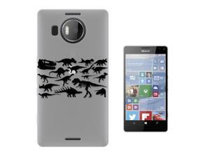 Microsoft Nokia Lumia 950 XL Gel Silicone Case All Edges Protection Cover C0332 - Dinosaur Skeleton Bones Fossils T-Rex Spinosaurus Triceratops Stegosaurus Microsoft Nokia Lumia 950 XL Gel Silicone Case All Edges Protection Cover C0332 - Dinosaur Skeleton Bones Fossils T-Rex Spinosaurus Triceratops Stegosaurus