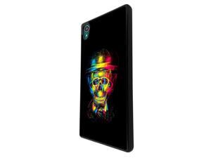 Sony Xperia M5 Aqua / Xperia M5 Coque Fashion Trend Case Coque Protection Cover plastique et métal - Black 1483 - Trendy skull x-ray colourful skull tattoo Sony Xperia M5 Aqua / Xperia M5 Coque Fashion Trend Case Coque Protection Cover plastique et métal - Black 1483 - Trendy skull x-ray colourful skull tattoo
