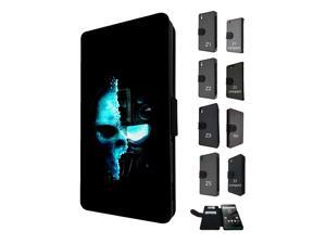Sony Xperia M4 Aqua / Xperia M4 Flip Case Cover Book Style Tpu case 1481 - Trendy skeleton x-ray scary skull tattoo biker skull Sony Xperia M4 Aqua / Xperia M4 Flip Case Cover Book Style Tpu case 1481 - Trendy skeleton x-ray scary skull tattoo biker skull