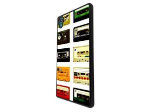 Sony Xperia M4 Aqua / Xperia M4 Coque Fashion Trend Case Coque Protection Cover plastique et métal - Black 1467 - Trendy misic mix tape retro tape player rnb rock dance Sony Xperia M4 Aqua / Xperia M4 Coque Fashion Trend Case Coque Protection Cover plastique et métal - Black 1467 - Trendy misic mix tape retro tape player rnb rock dance